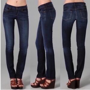 Citizens of Humanity Ava jeans blue low rise straight leg